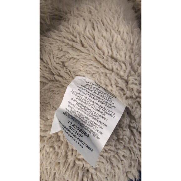 Nwt Wrangler western rancher barn denim Sherpa jacket sm - Picture 10 of 13